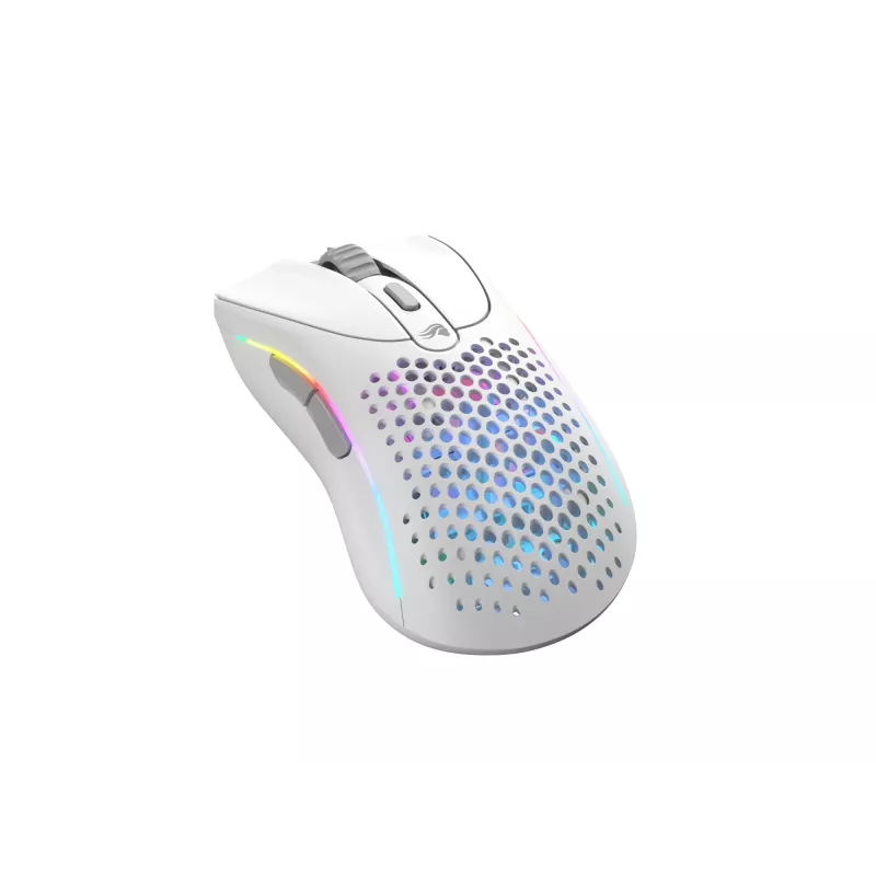 Glorious Gaming Glorious Model D 2 Wireless - ματ λευκό, δεξιόχειρας, RF Wireless, 19000 DPI, λευκό