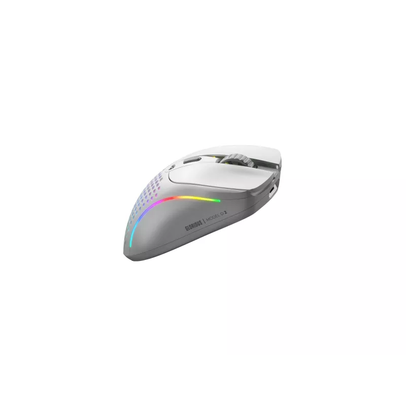 Glorious Gaming Glorious Model D 2 Wireless - ματ λευκό, δεξιόχειρας, RF Wireless, 19000 DPI, λευκό