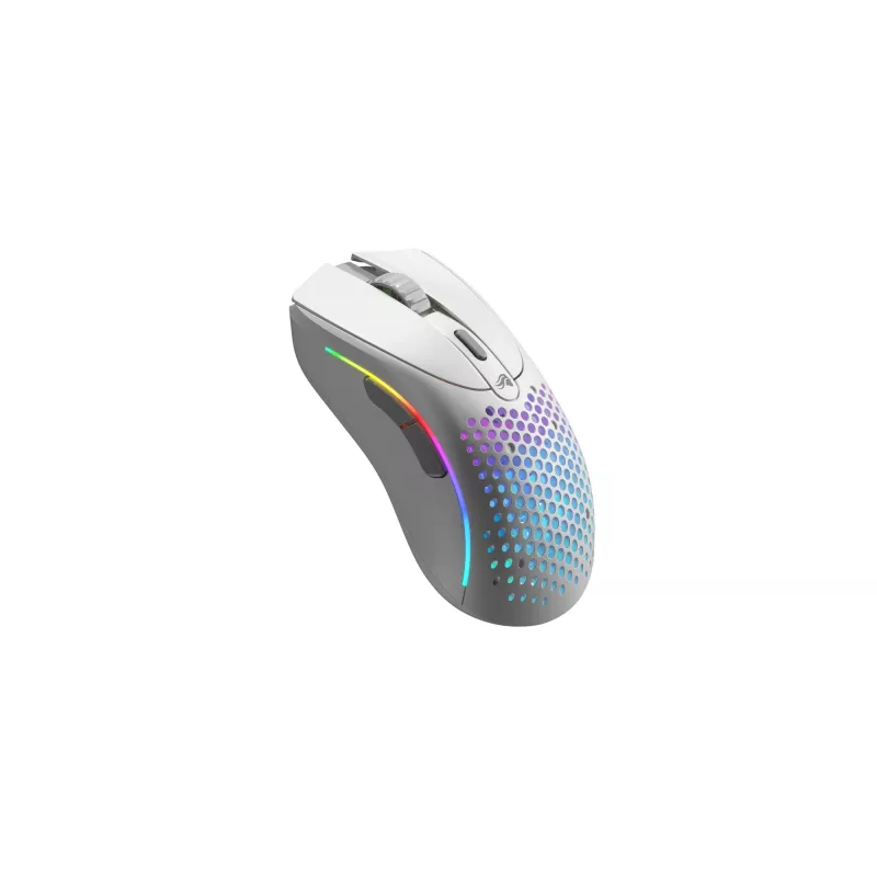 Glorious Gaming Glorious Model D 2 Wireless - ματ λευκό, δεξιόχειρας, RF Wireless, 19000 DPI, λευκό