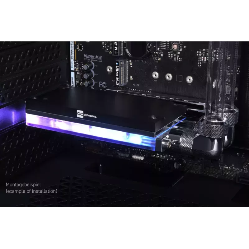 Υδρόψυκτρο Alphacool Core M.2 NVMe PCIe 5.0 με backplate