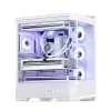 Κουτί υπολογιστή Jonsbo D400 Midi Tower ATX Tempered Glass – Λευκό
