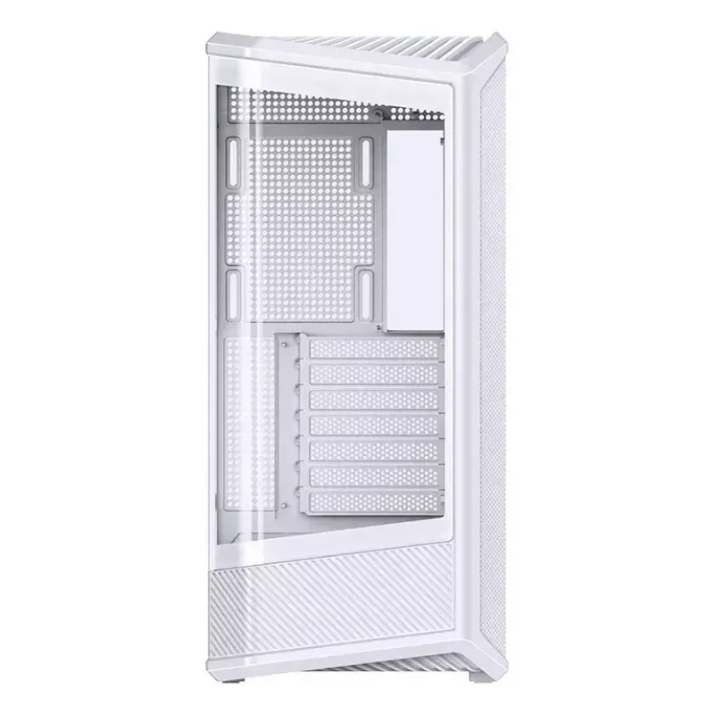 Κουτί υπολογιστή Jonsbo D400 Midi Tower ATX Tempered Glass – Λευκό