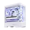 Κουτί υπολογιστή Jonsbo D400 Midi Tower ATX Tempered Glass – Λευκό