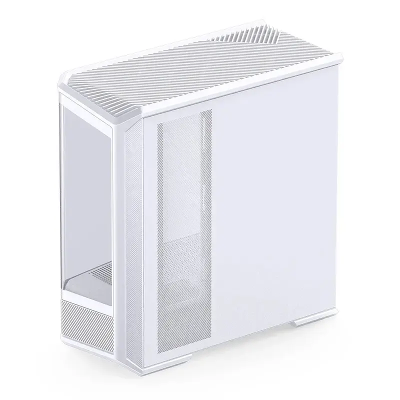 Κουτί υπολογιστή Jonsbo D400 Midi Tower ATX Tempered Glass – Λευκό