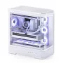 Κουτί υπολογιστή Jonsbo D400 Midi Tower ATX Tempered Glass – Λευκό