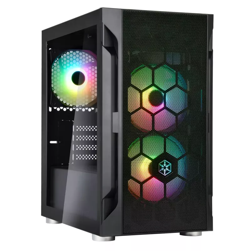 Κουτί PC Silverstone FARA H1M PRO Micro Tower Μαύρο