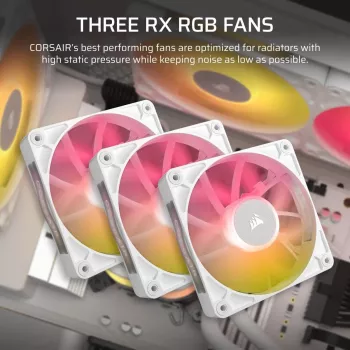 CORSAIR Ψύκτρα CPU - Icue Link Titan 360 Rx RGB Aio Υδρόψυξη - Λευκό