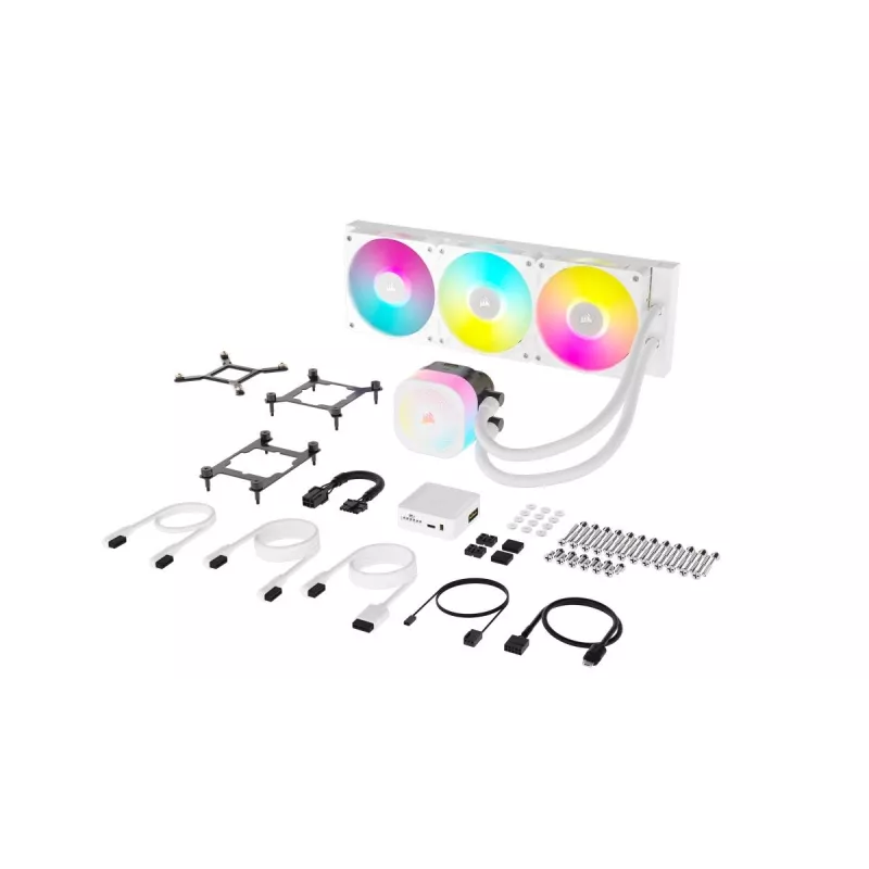 CORSAIR Ψύκτρα CPU - Icue Link Titan 360 Rx RGB Aio Υδρόψυξη - Λευκό