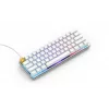 Glorious Gaming GMMK Πληκτρολόγιο USB QWERTY US International Ασήμι, Λευκό