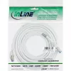 InLine Καλώδιο δικτύου S/FTP PiMF Cat.6A αλογονούχο 500MHz λευκό 10m