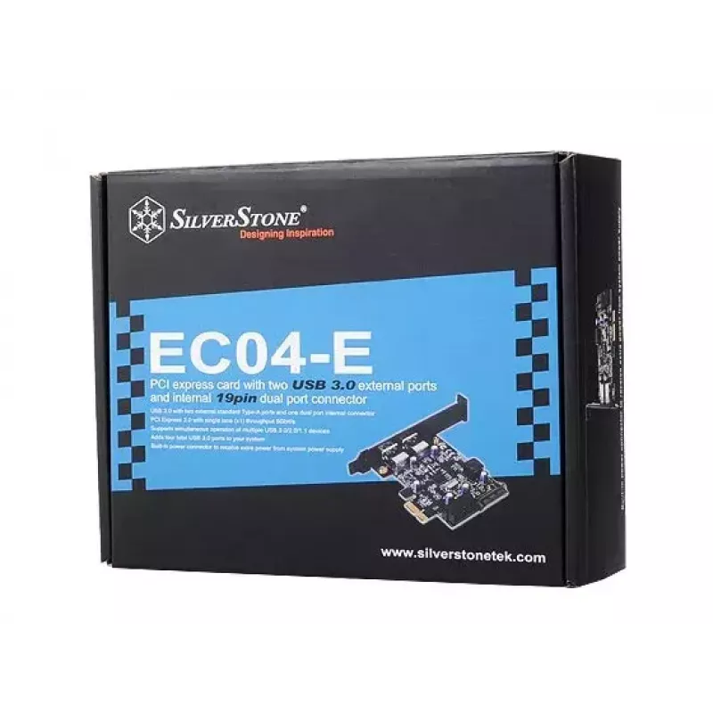 Κάρτα διασύνδεσης Silverstone EC04-E εσωτερικό USB 3.2 Gen 1