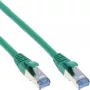 InLine Patch καλώδιο S/FTP PiMF Cat.6A halogen free 500MHz πράσινο 3m