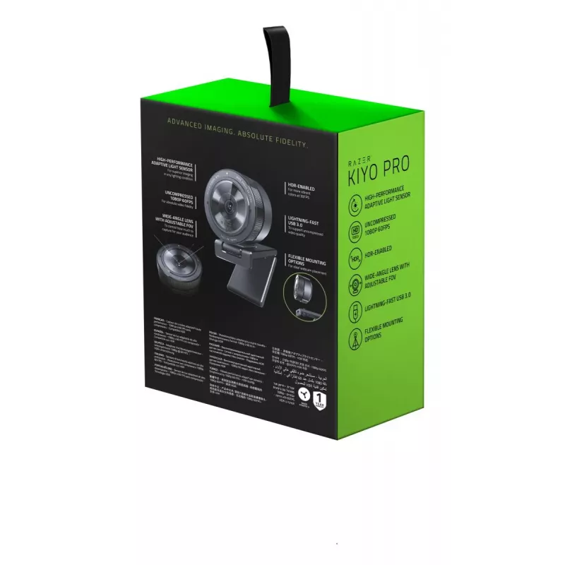 Webcam Razer Kiyo Pro 2,1 MP 1920 x 1080 Pixel USB Μαύρο