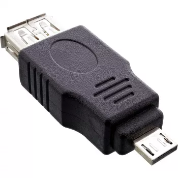 InLine Προσαρμογέας Micro USB Micro-A αρσενικό σε USB Type A θηλυκό 31600