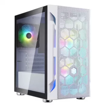 Κουτί PC Silverstone FARA H1M PRO Tower λευκό