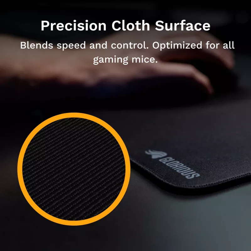 Mousepad Glorious Gaming Glorious Mouse Pad 2 XXL Stitched μαύρο