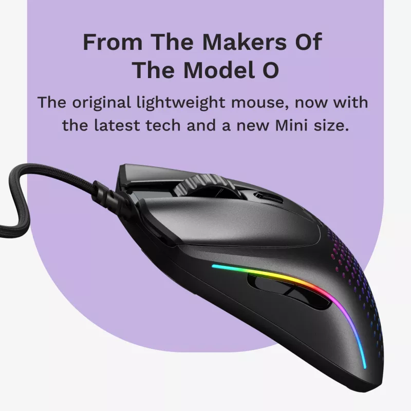 Ποντίκι Gaming Glorious Gaming Model O 2 Mini ποντίκι Gaming RGB μαύρο
