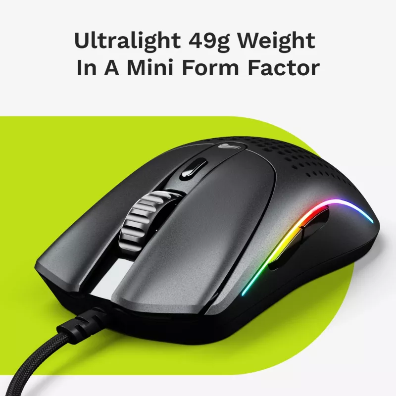 Ποντίκι Gaming Glorious Gaming Model O 2 Mini ποντίκι Gaming RGB μαύρο
