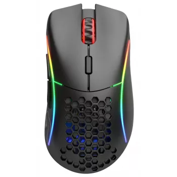 Glorious Gaming Glorious Model D Wireless – ματ μαύρο, δεξιόχειρας, RF Wireless, 19000 DPI, μαύρο