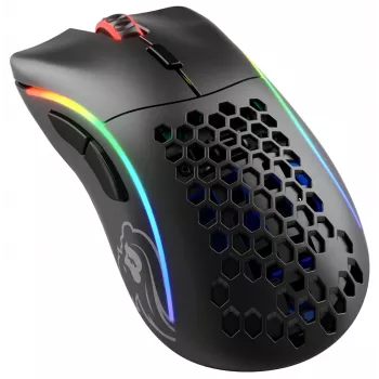 Glorious Gaming Glorious Model D Wireless – ματ μαύρο, δεξιόχειρας, RF Wireless, 19000 DPI, μαύρο