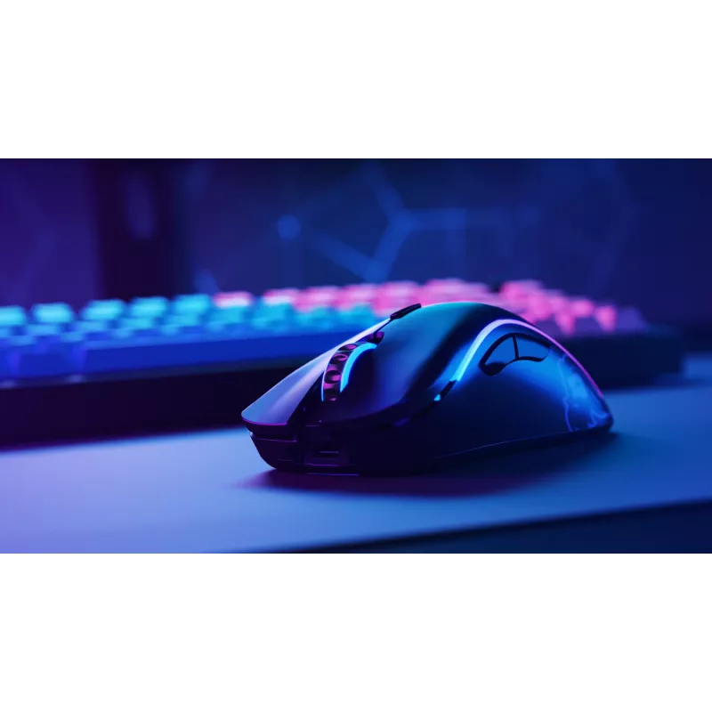 Glorious Gaming Glorious Model D Wireless – ματ μαύρο, δεξιόχειρας, RF Wireless, 19000 DPI, μαύρο