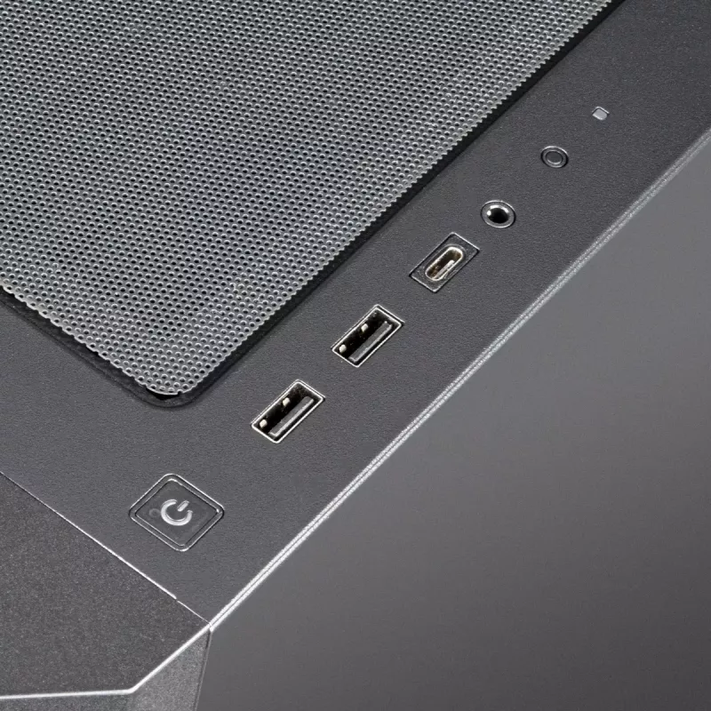 Κουτί PC Silverstone SETA H1 Midi Tower μαύρο