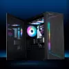 Κουτί PC Silverstone SETA H1 Midi Tower μαύρο