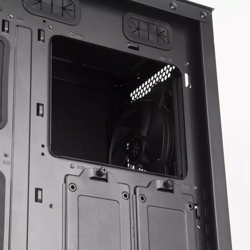 Κουτί PC Silverstone SETA H1 Midi Tower μαύρο