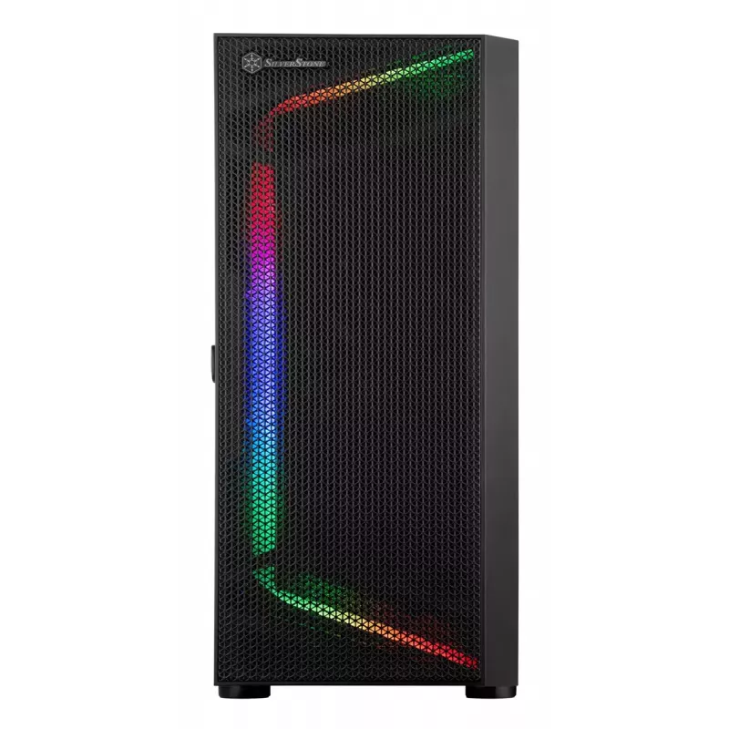 Κουτί PC Silverstone SETA H1 Midi Tower μαύρο