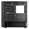Κουτί PC Silverstone SETA H1 Midi Tower μαύρο