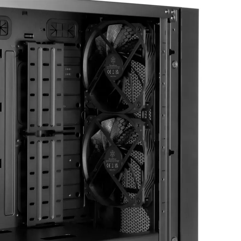 Κουτί PC Silverstone SETA H1 Midi Tower μαύρο