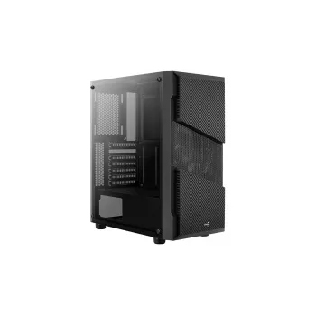 Aerocool Menace Saturn FRGB Midi Tower μαύρο