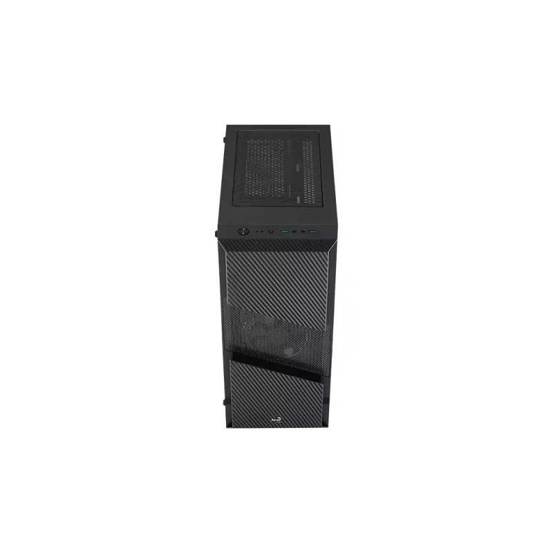 Aerocool Menace Saturn FRGB Midi Tower μαύρο