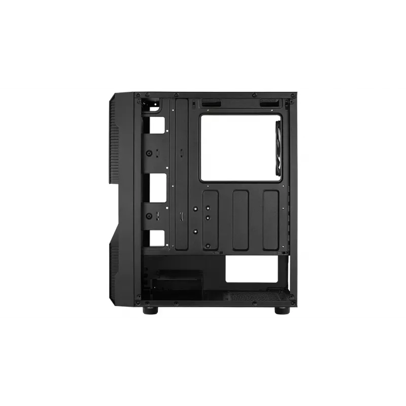 Aerocool Menace Saturn FRGB Midi Tower μαύρο