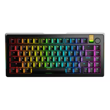 Glorious GMMK 3 Pro HE ασύρματο πληκτρολόγιο για παιχνίδια 75%, προσυναρμολογημένο, διακόπτες Fox HE, ANSI US, μαύρο