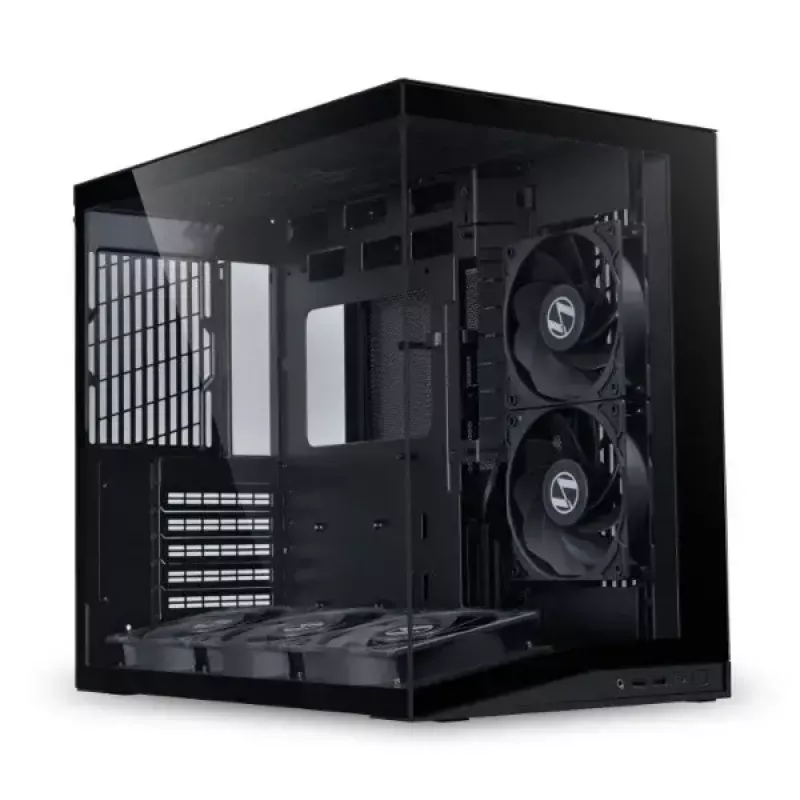 Κουτί υπολογιστή Lian Li κουτί PC O11 Dynamic Mini V2 Flow μαύρο