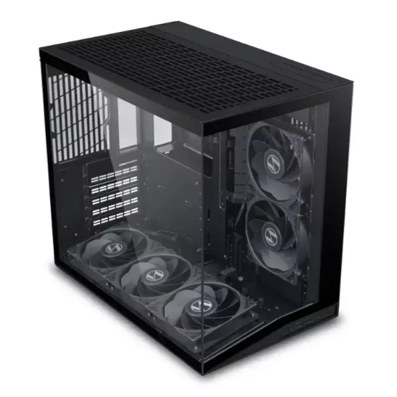 Κουτί υπολογιστή Lian Li κουτί PC O11 Dynamic Mini V2 Flow μαύρο
