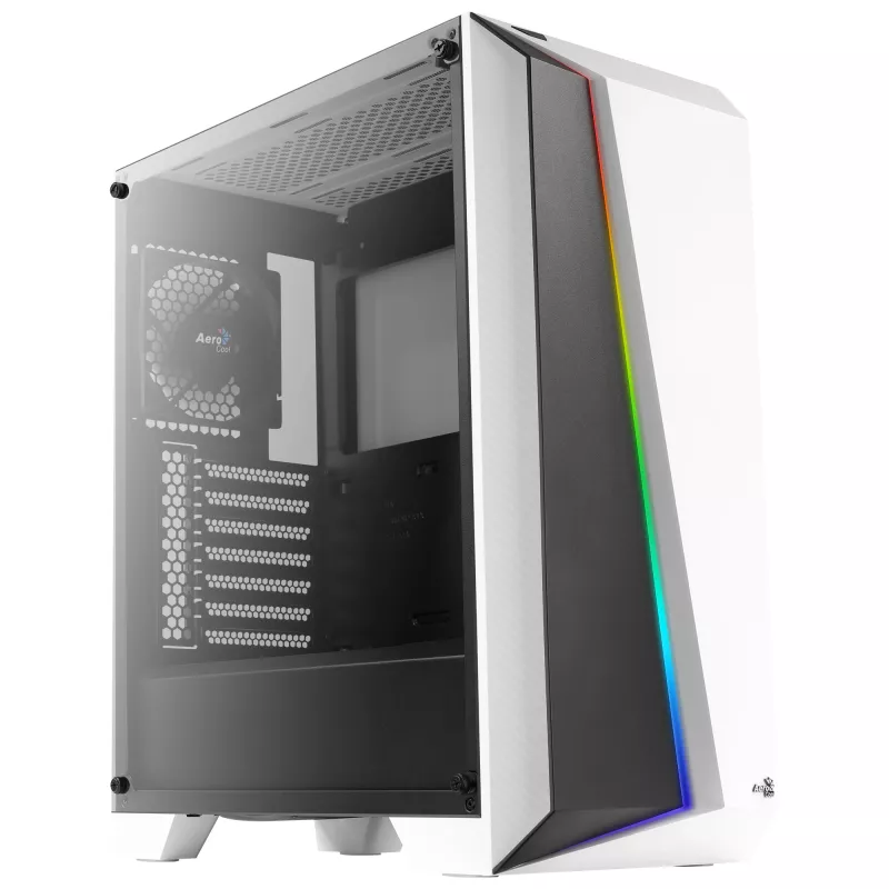 Κουτί PC Aerocool Cylon Pro Tempered Glass Midi Tower λευκό