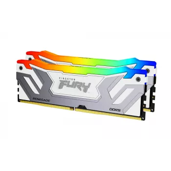 Kingston Technology FURY 48 GB 8400 MT/s DDR5 CL40 CUDIMM (Kit με 2 τεμ.) Renegade RGB White XMP
