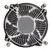 SilverStone SST-NT09-1700 Nitrogon ψύκτρα αέρα επεξεργαστή, 92 mm, LGA1700, πτερύγια αλουμινίου