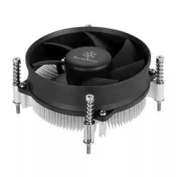 SilverStone SST-NT09-1700 Nitrogon ψύκτρα αέρα επεξεργαστή, 92 mm, LGA1700, πτερύγια αλουμινίου