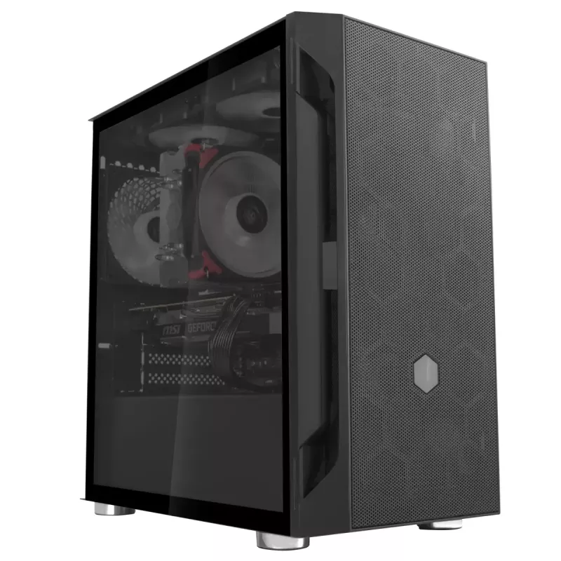 Κουτί PC Silverstone FARA H1M Micro Tower μαύρο