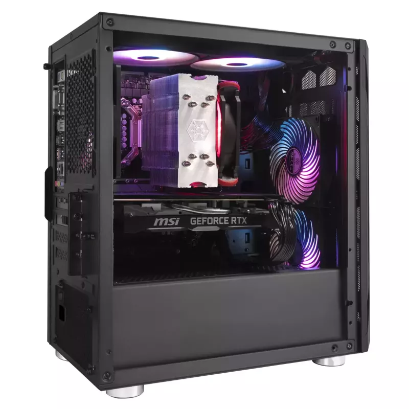 Κουτί PC Silverstone FARA H1M Micro Tower μαύρο