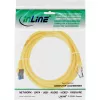 Καλώδιο Patch InLine S/FTP PiMF Cat.6A χωρίς αλογόνα 500MHz κίτρινο 2m