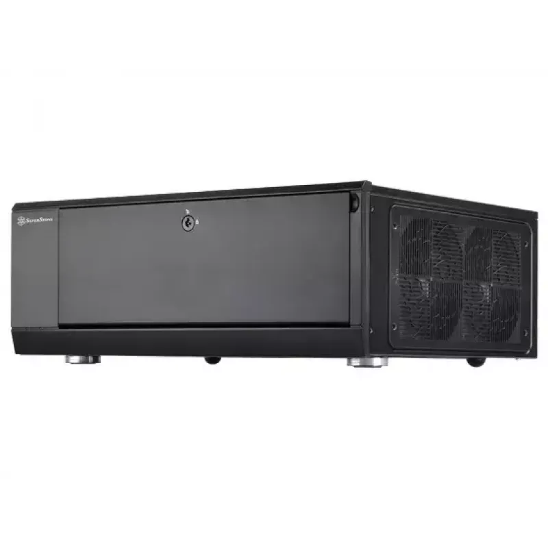 Κουτί PC Silverstone GD10 HTPC Μαύρο