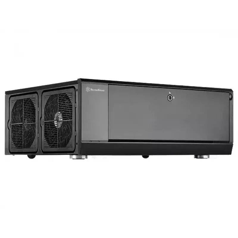 Κουτί PC Silverstone GD10 HTPC Μαύρο