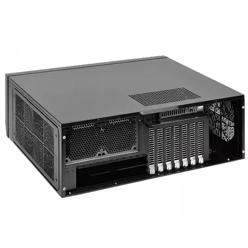 Κουτί PC Silverstone GD10 HTPC Μαύρο