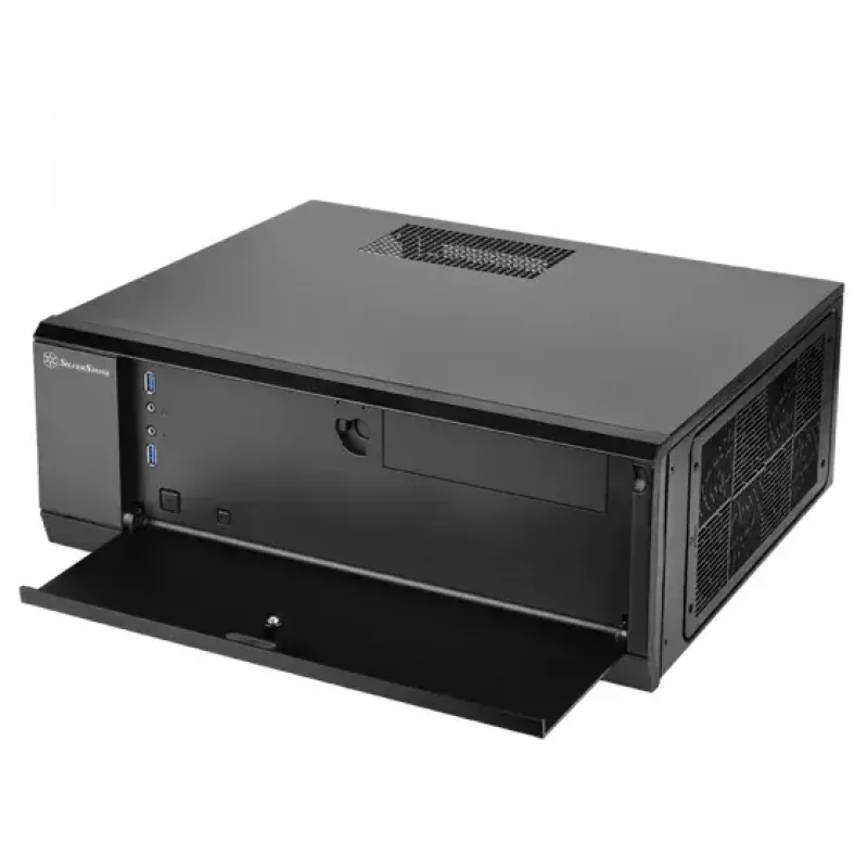 Κουτί PC Silverstone GD10 HTPC Μαύρο