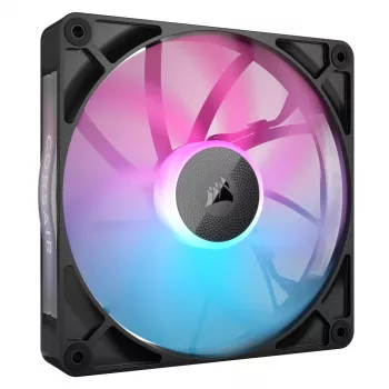 Ανεμιστήρας Corsair iCUE LINK RX140 RGB, 14 cm, Μαύρο, 300–1700 U/min, Μαγνητικό ρουλεμάν