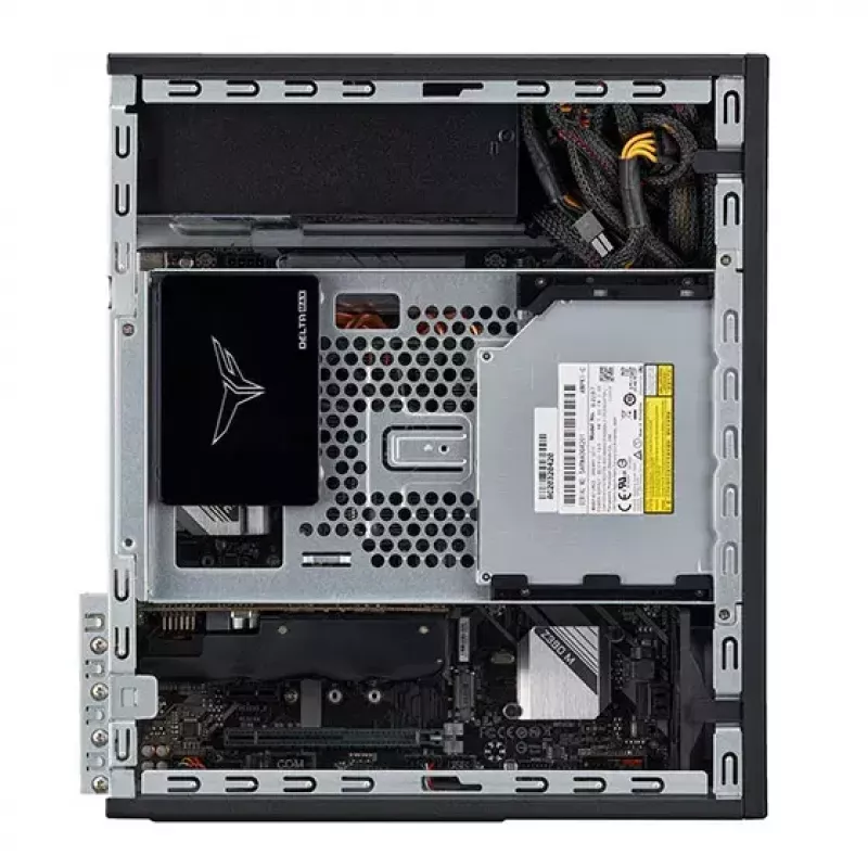 SilverStone MILO 11 SST-ML11B λεπτό Κουτί PC Micro-ATX Desktop